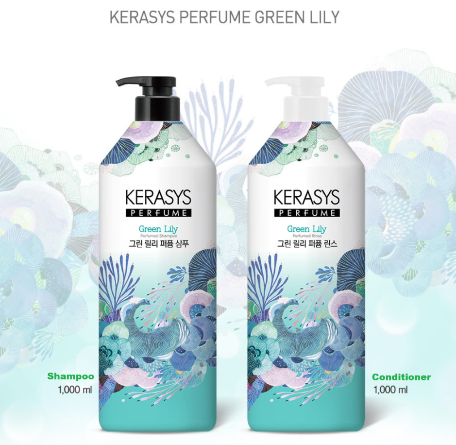 (Kerasys) Perfume Conditioner 1L -  Green Lily