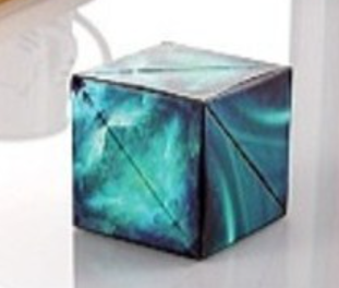 Galaxy 3D Magnetic Magic Cube - Green