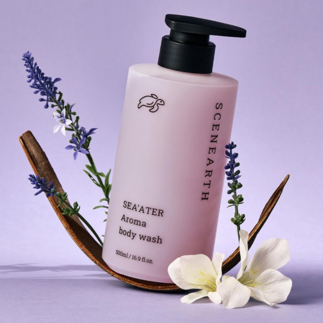 (ScenEarth) Sea'ater Aroma Body Wash 500ml