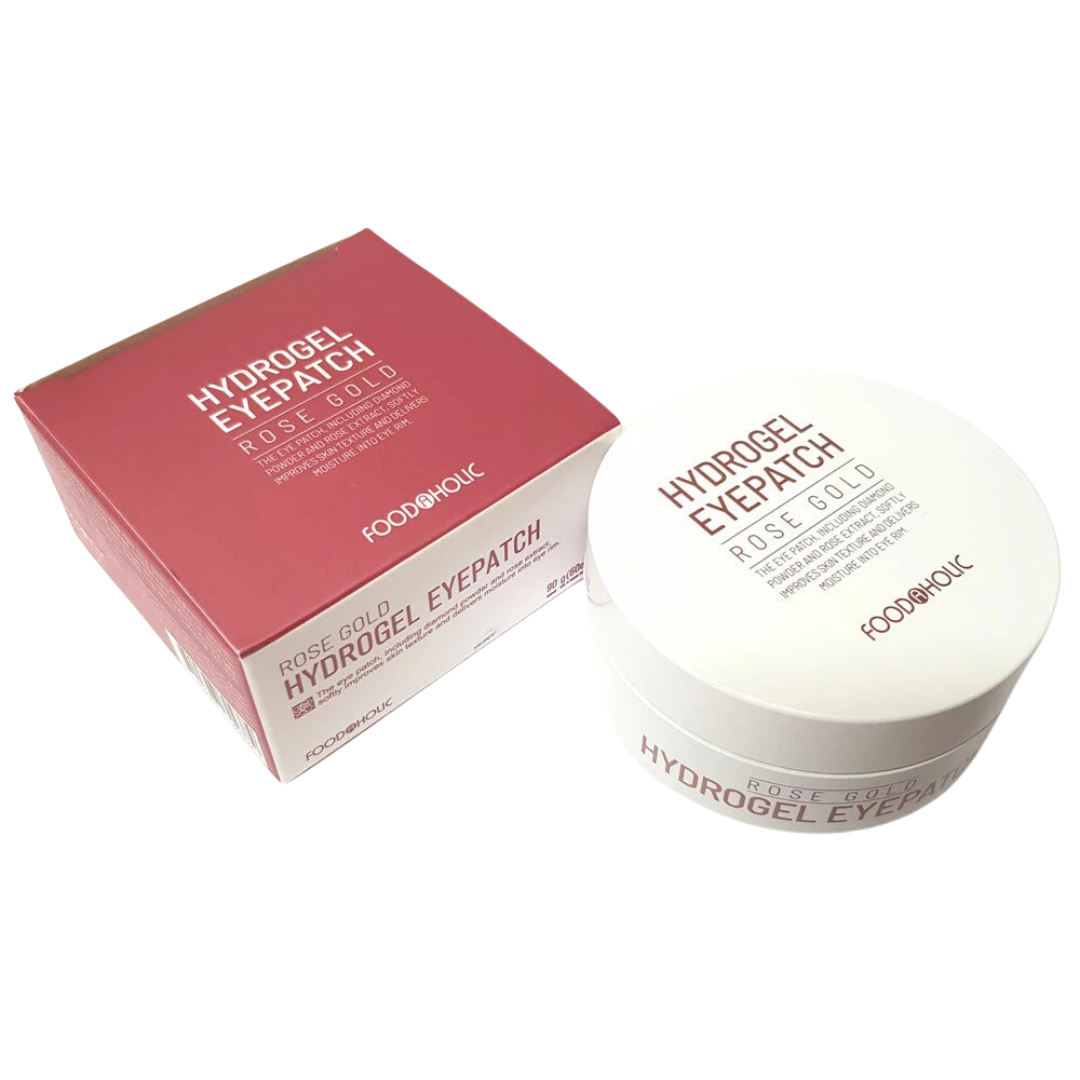 (Foodaholic) Rose Gold Hydrogel Eye Patch – 60 Patches (90g)