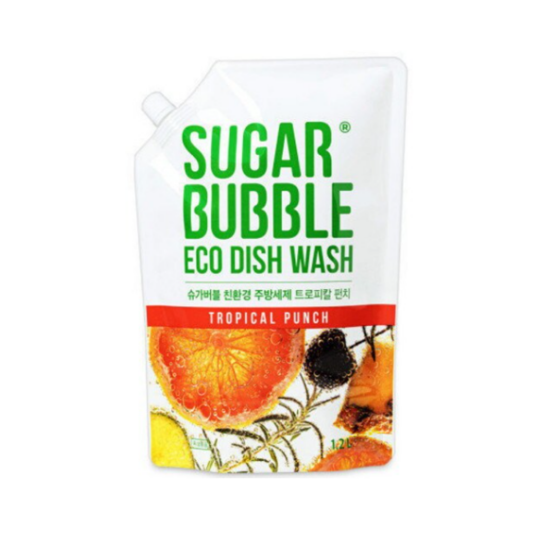 Sugar Bubble Eco Dish Wash 1.2L Refill Pack – Tropical Punch
