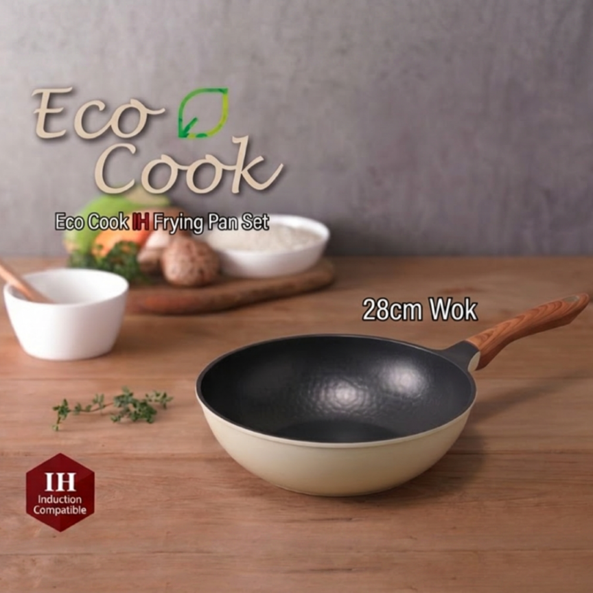 (Eco Cook) Wok 28Cm