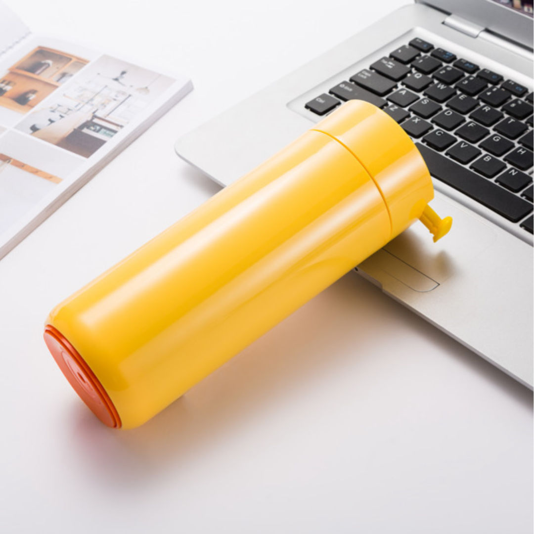 KA Standing Tea Tumbler - Yellow