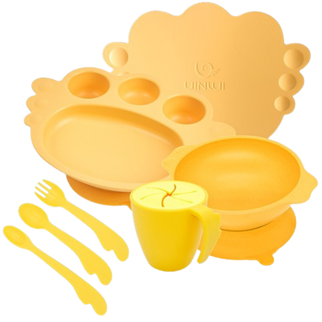 (Uinlui) Suction Angel Tray Giftbox - All Banana Yellow