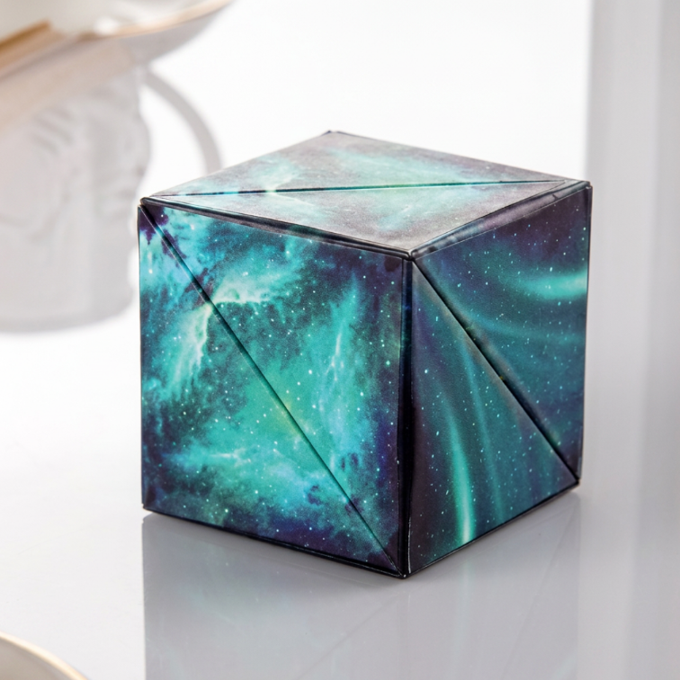 Galaxy 3D Magnetic Magic Cube - Green