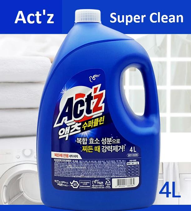 (Act’z) Super Clean Laundry Detergent Liquid 3L