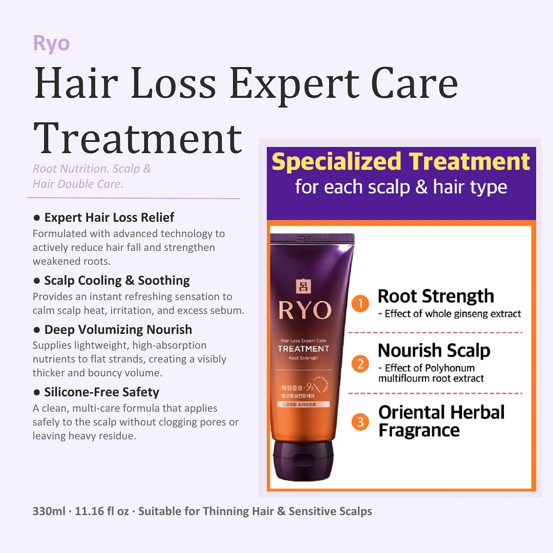KASHOP | (Ryo) Hair Loss Expert Care Treatment 330ml | KASHOP