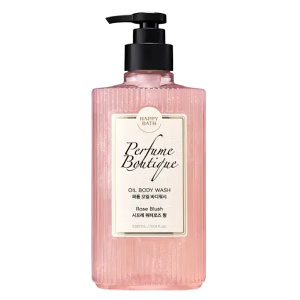 (HappyBath) Perfume Boutique Oil Body Wash [Rose Blush] - 500ml