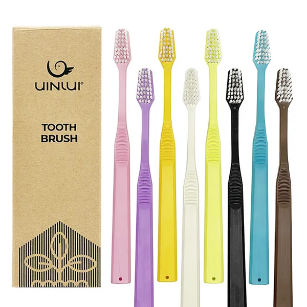 (Uinlui) Eco-pick toothbrush 8P for Adult