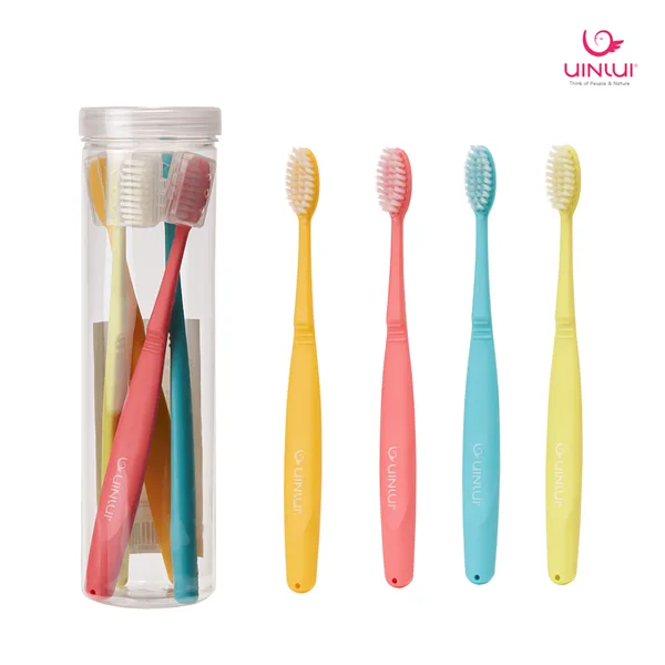 (Uinlui) Coconut toothbrush 4P (kids) 