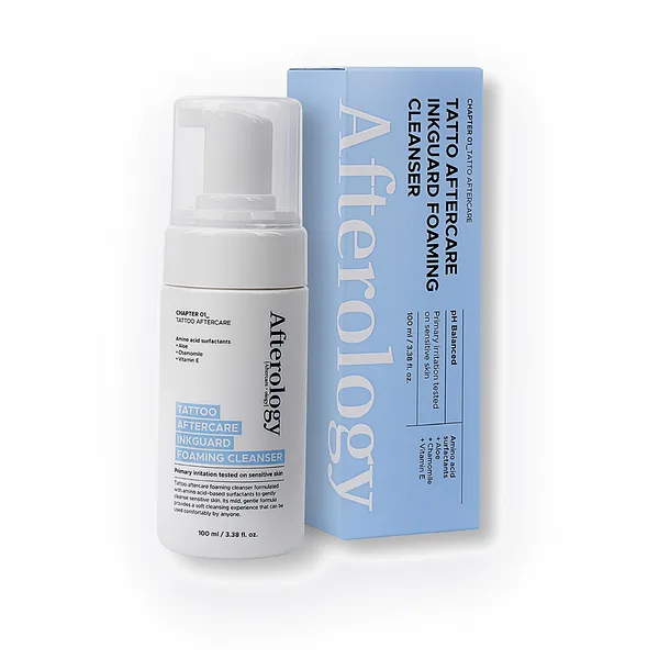 (Afterology) TATTOO AFTERCARE Inkguard Foaming Cleanser (100ml)