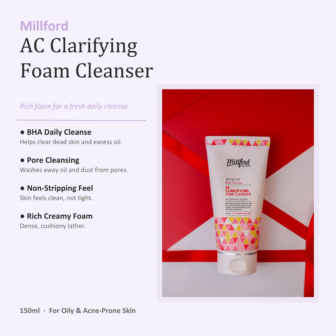 (Millford) AC Clarifying Foam Cleanser 150ml