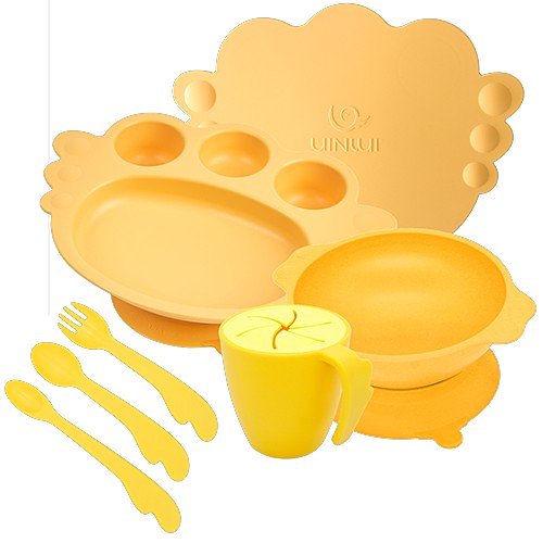 (Uinlui) Suction angel tray giftbox(All Banana yellow)