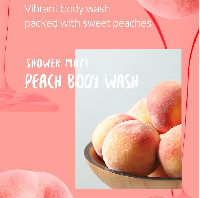 (Shower Mate) Body Wash 1.2kg (Peach)