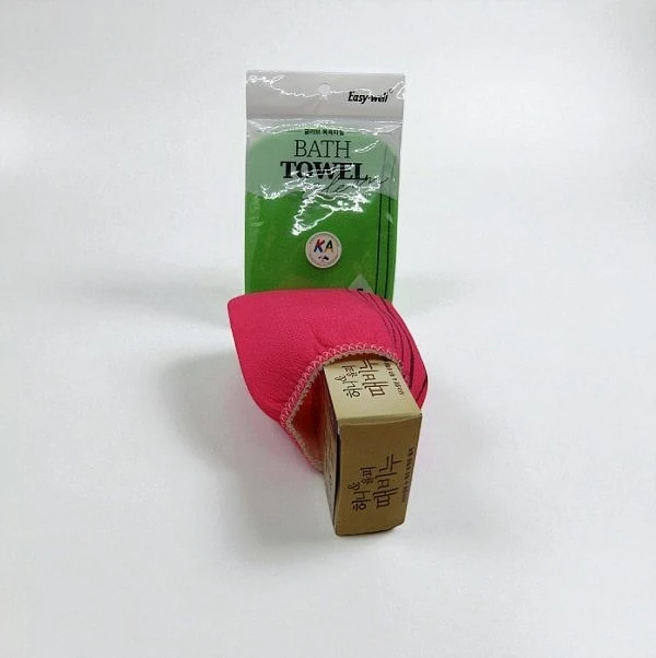 Exfoliation Body scrub bath towel 