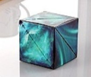 Galaxy 3D Magnetic Magic Cube - Green