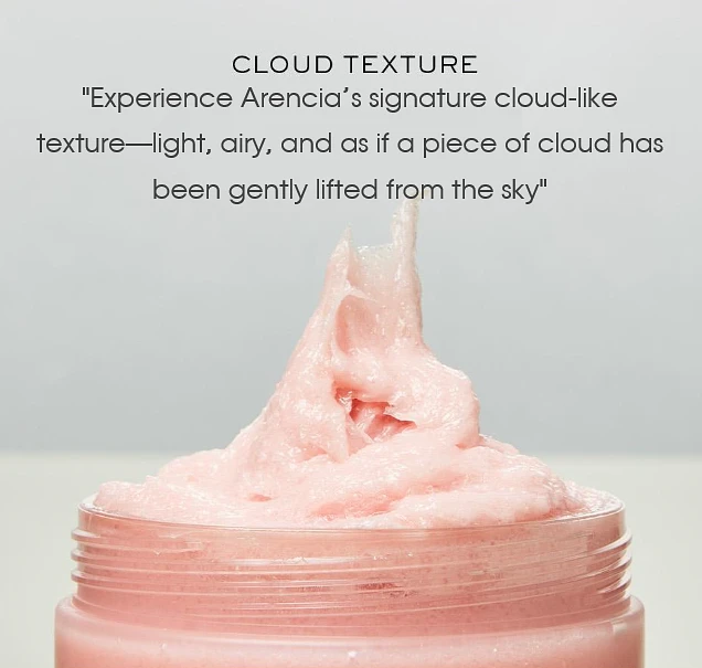 (Arencia) Fresh Cloud Body & Scalp Scrub - Lavender & Pear