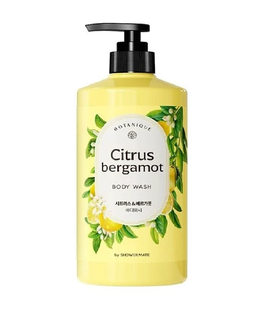 (Shower Mate) Botanique body wash 800ml (Citrus Bergamot)