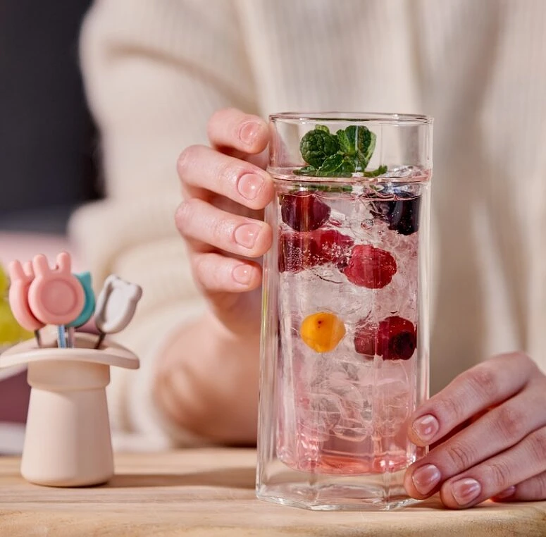 (Fiirn-Kide) Double Wall Glass 420ml- Crystal Clear