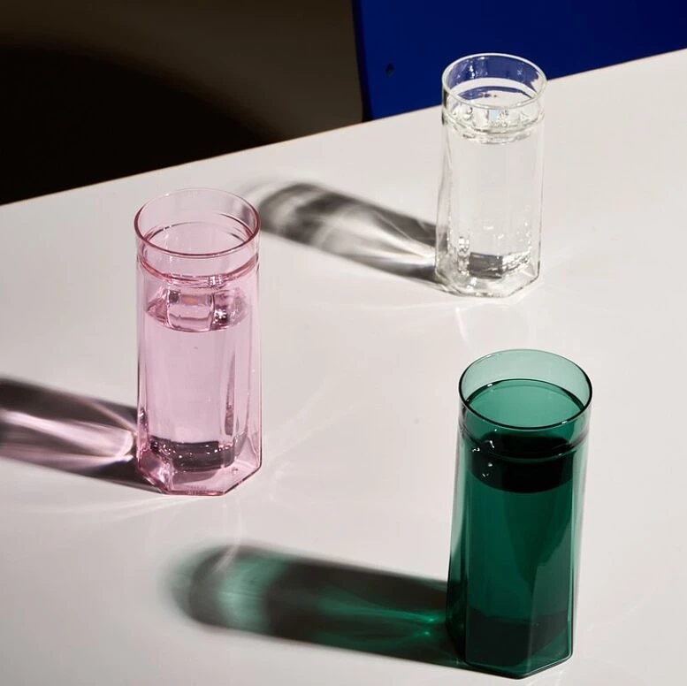 (Fiirn-Kide) Double Wall Glass 420ml - Emerald Green