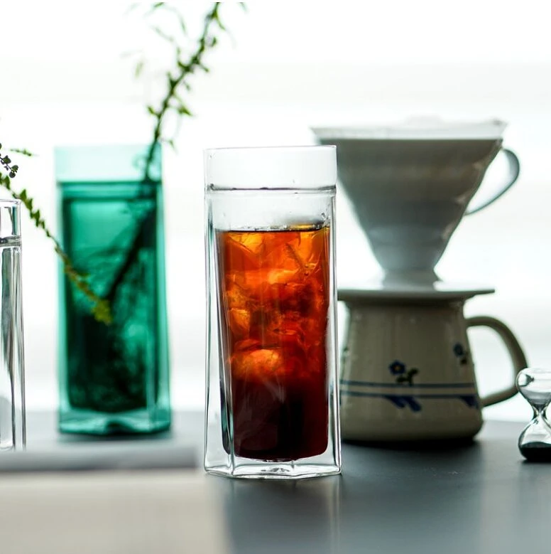 (Fiirn-Kide) Double Wall Glass 280ml -Crystal clear