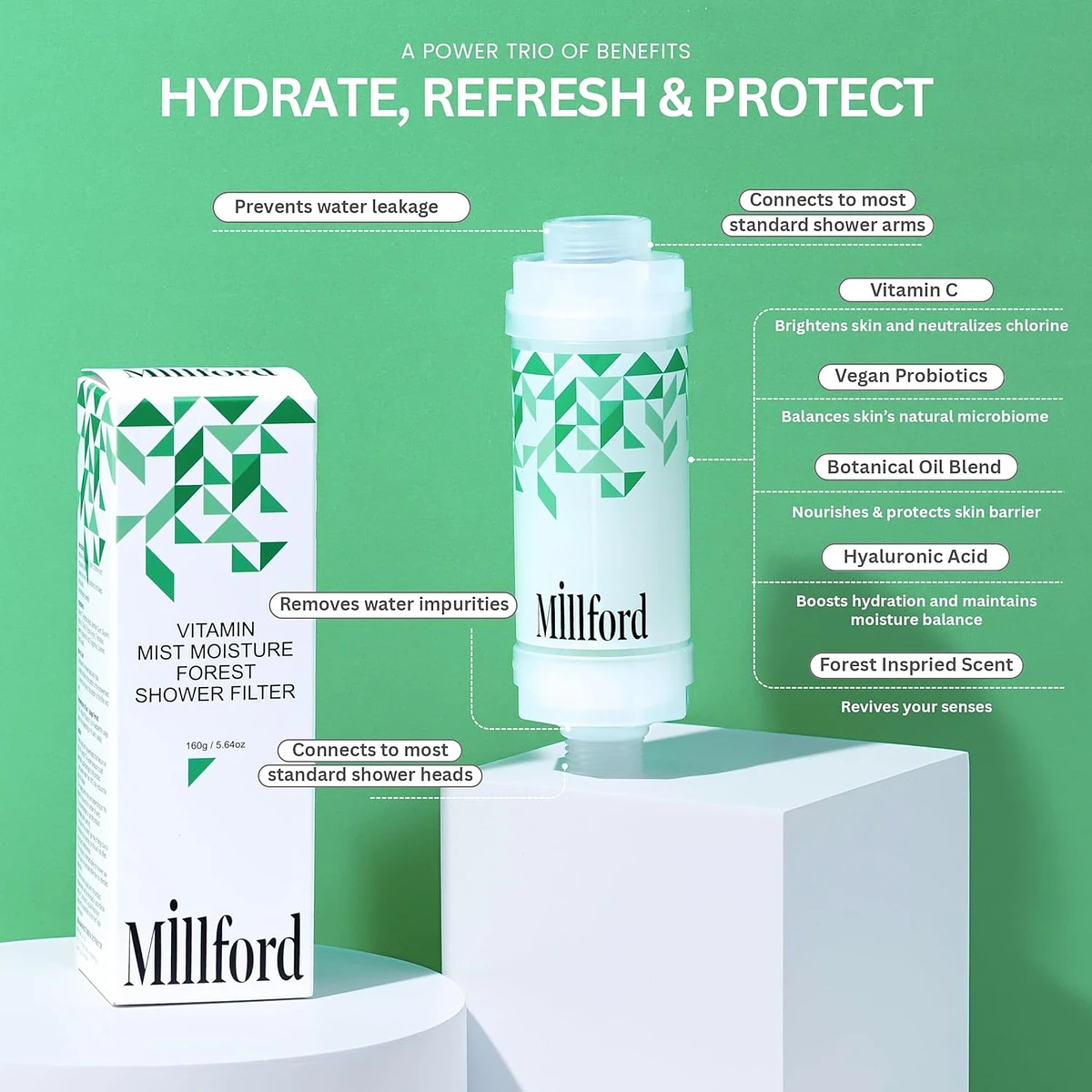 (Millford) Vitamin Mist Moisture Filter - Forest Shower