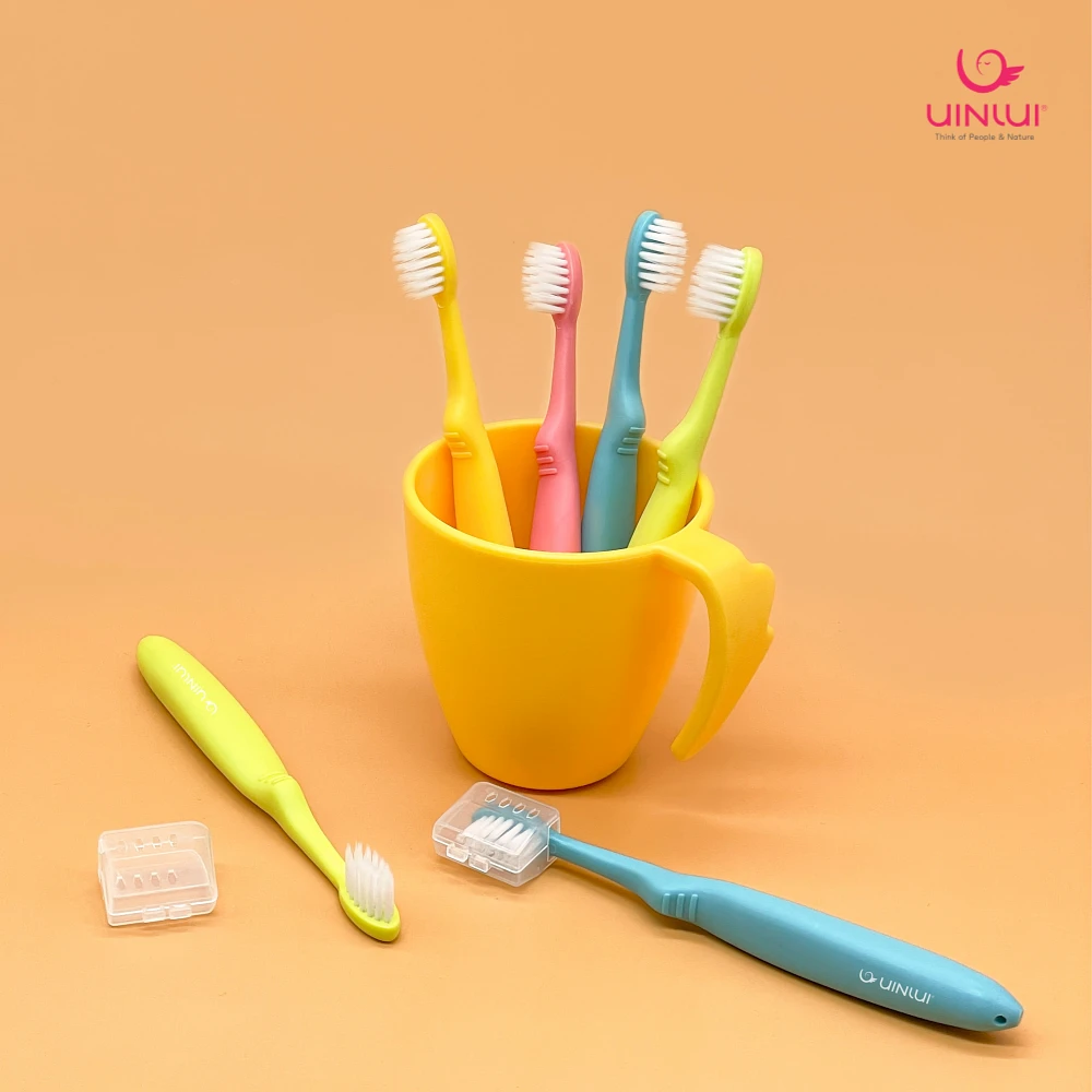 (Uinlui) Coconut toothbrush 4P (kids) 