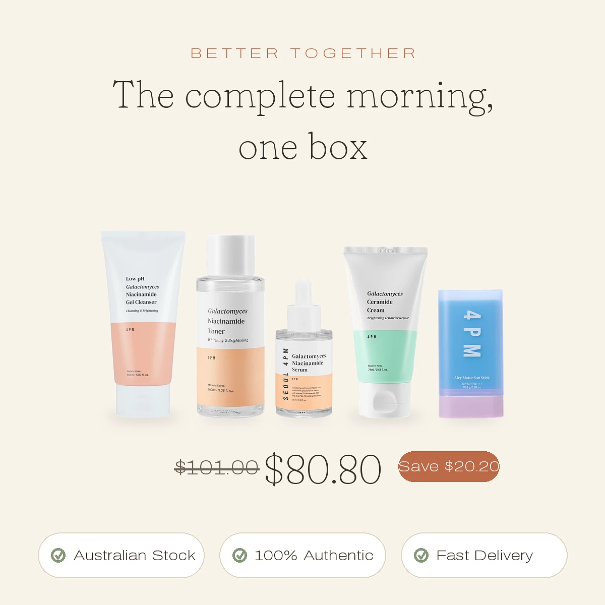 (4PM) Morning Routine