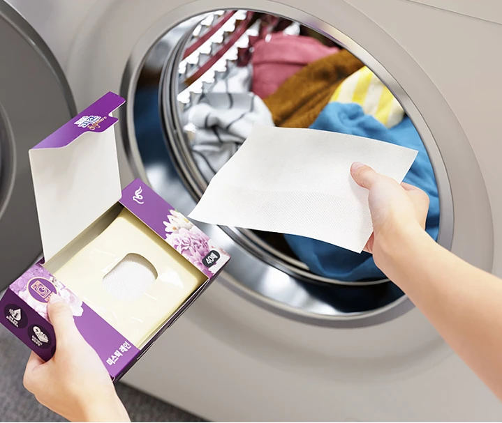 (Pigeon) Dryer sheet 40 pcs - Flower Festival