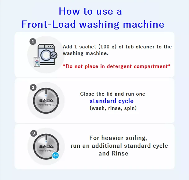 (HomeStar) Washing Machine Cleaner (100g X 2 packs)
