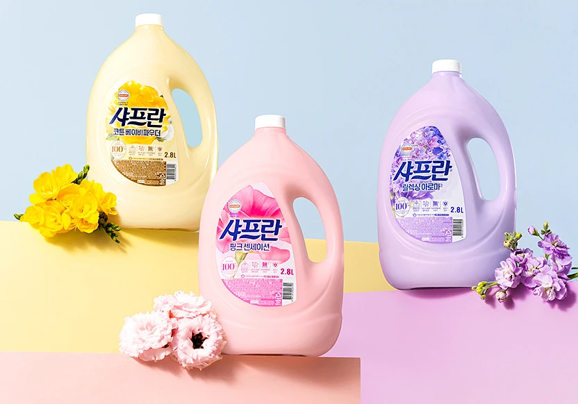 (Saffron) Laundry Softer 3.1Liter - Pink Sensation