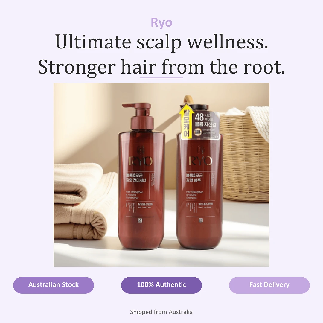 (Ryo) Hair Strengthen & Volume Shampoo 592ml