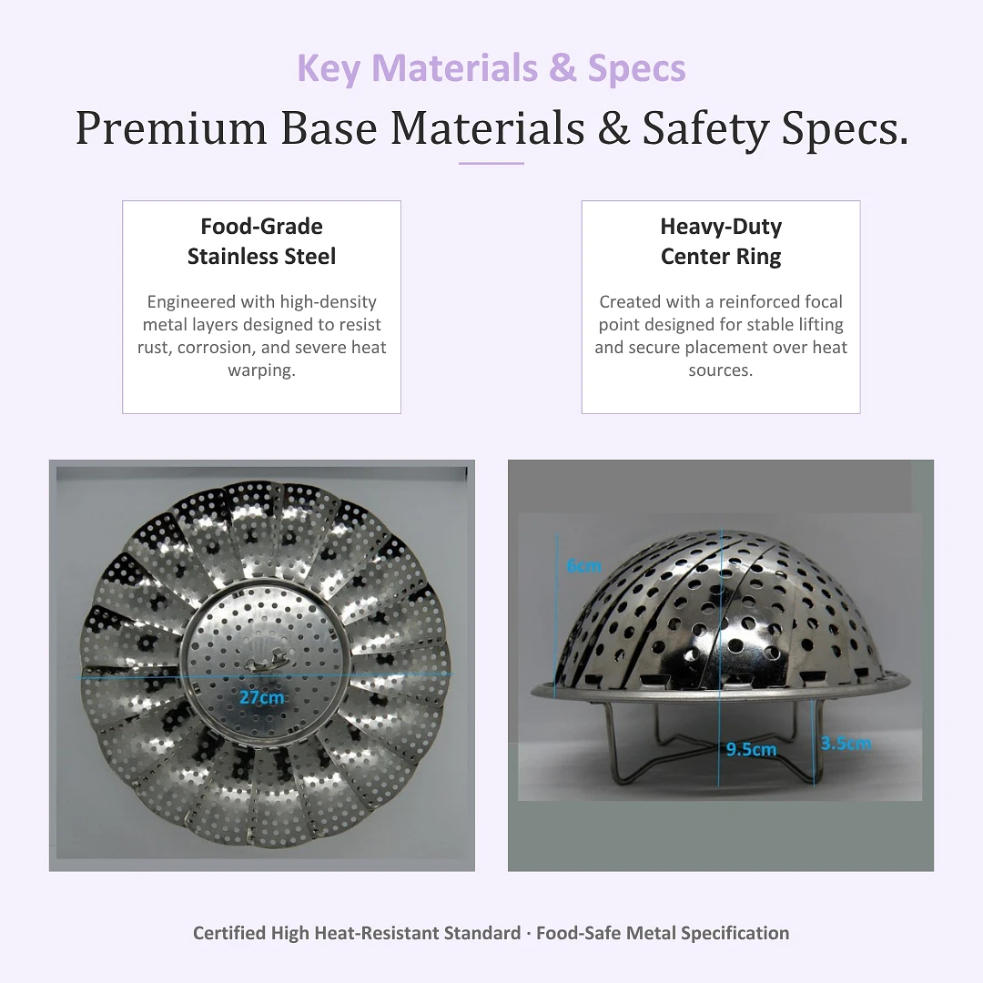 Foldable Stainless steamer ( or Fire pit)