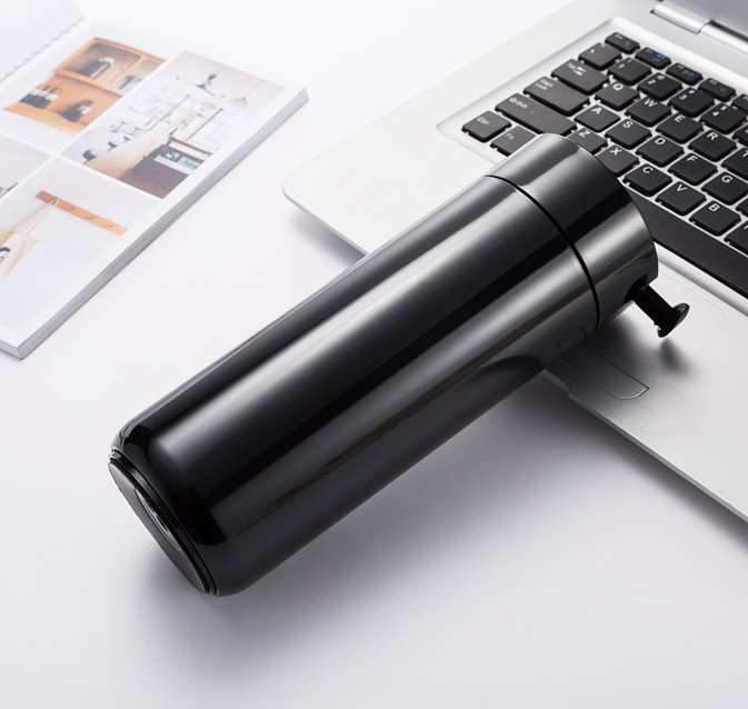 KA Standing Tea Tumbler - Black