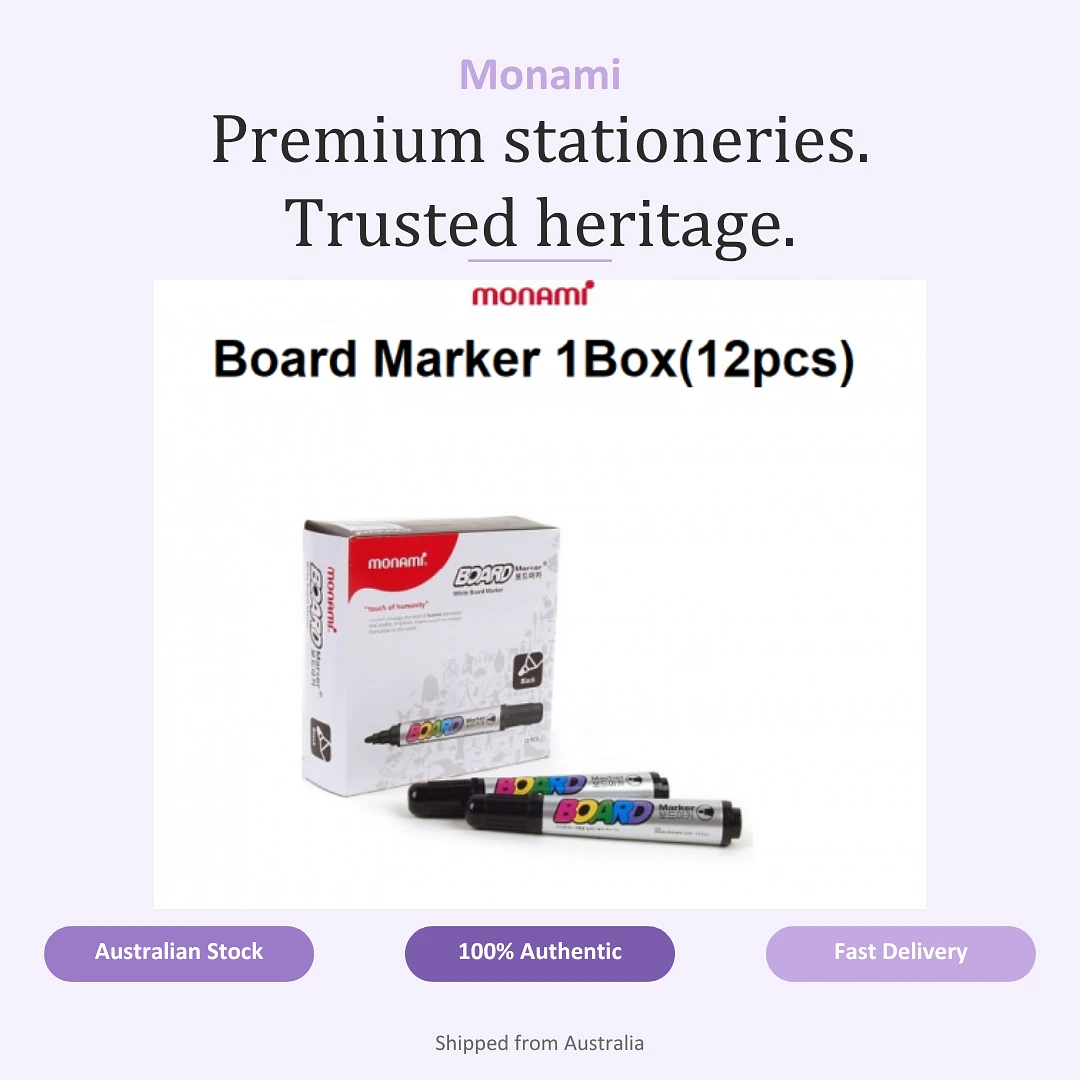 (Monami) Board Marker 1Box (12pcs)