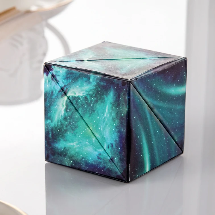 Galaxy 3D Magnetic Magic Cube - Green