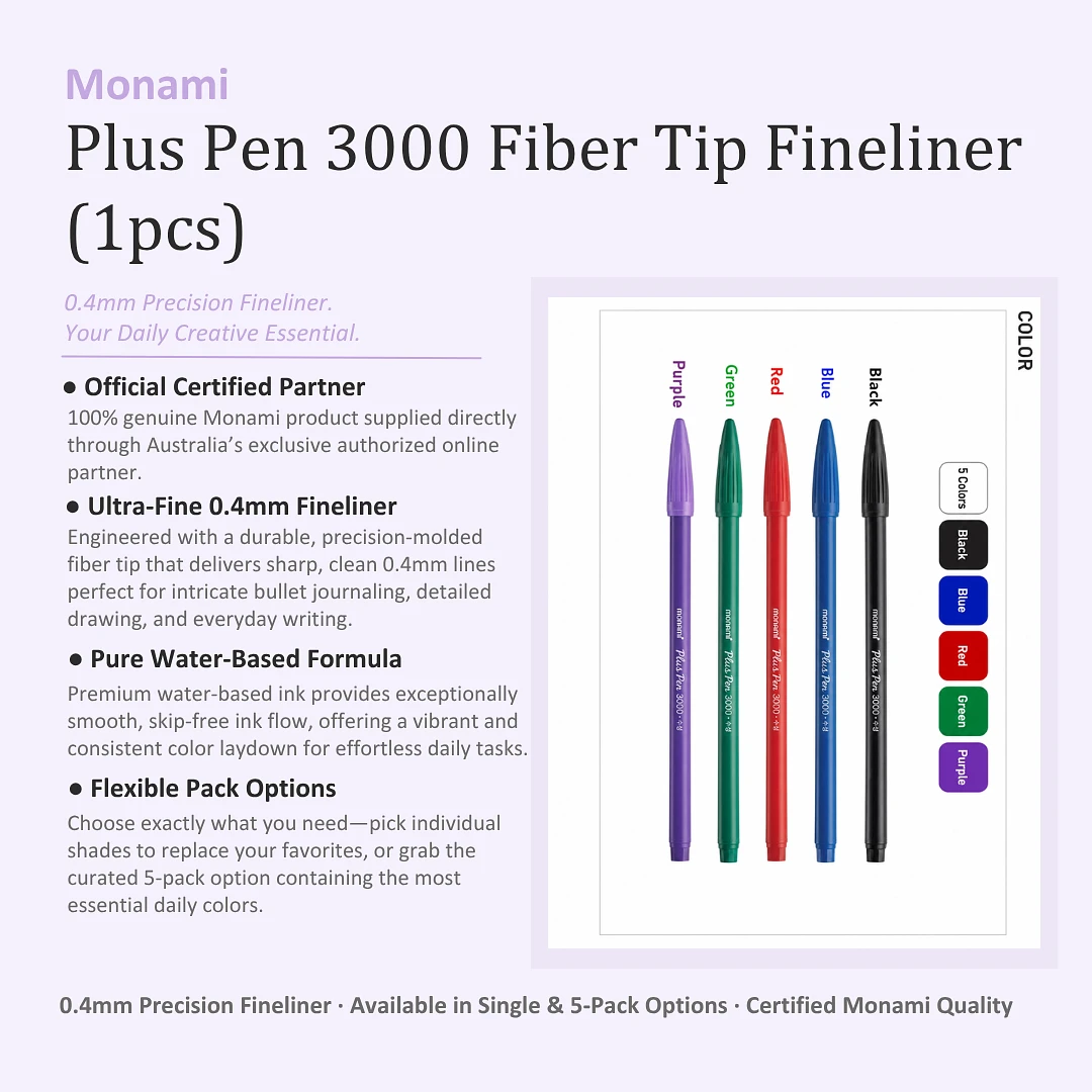 (Monami) Plus Pen 3000 (1pcs)