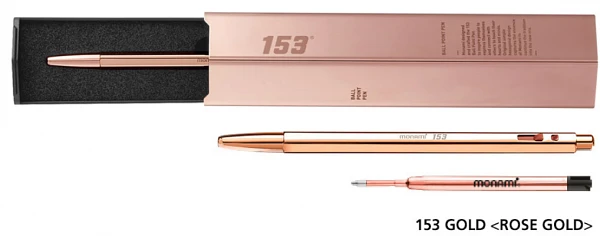 (Monami) 153 Gold 0.7mm pen