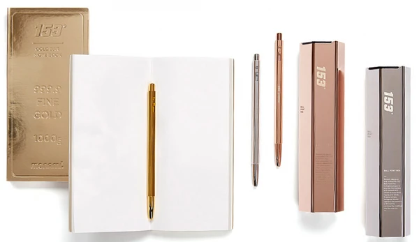 (Monami) 153 Gold 0.7mm pen
