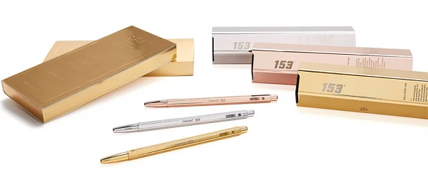(Monami) 153 Gold 0.7mm pen