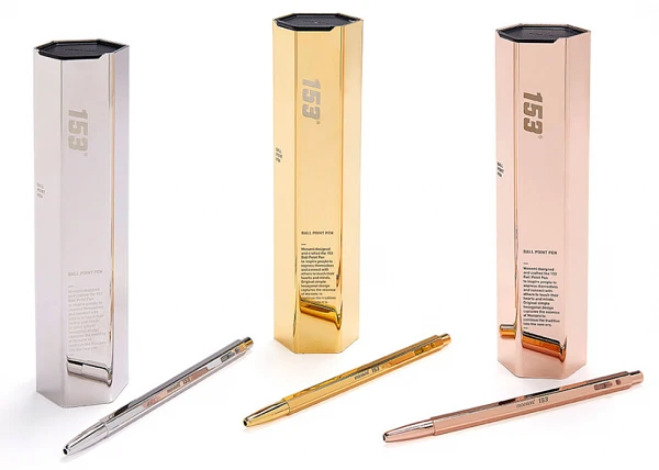 (Monami) 153 Gold 0.7mm pen