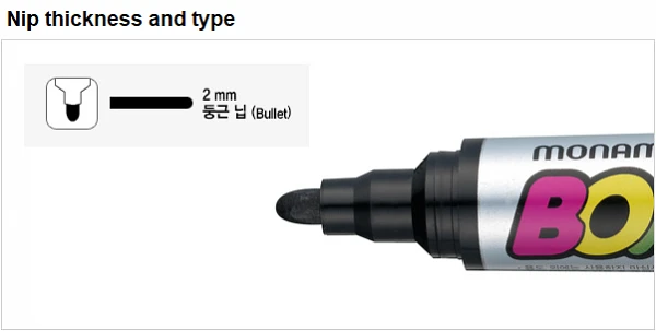 (Monami) Board Marker 1Box (12pcs)