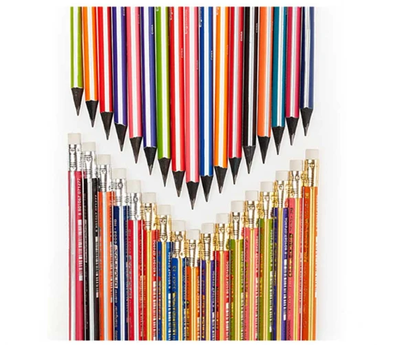 (Bauhaus) Triangle Eraser Pencil Set(6pcs)