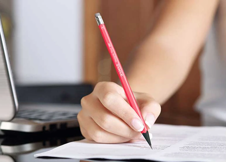 (Bauhaus) Hexagonal Eraser Pencil Set(12pcs)