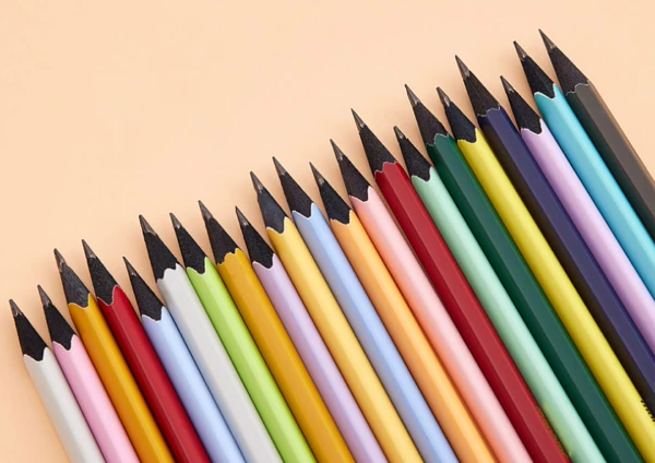 (Bauhaus) Pastel Triangle Pencil Set(12pcs)