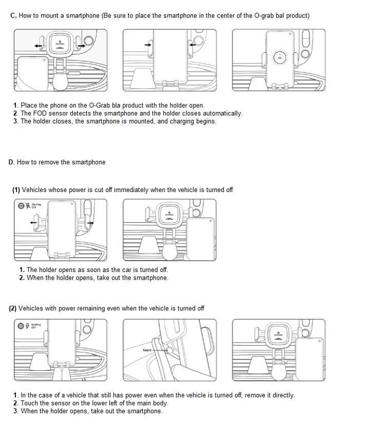 Automotive Phone Wireless Charger