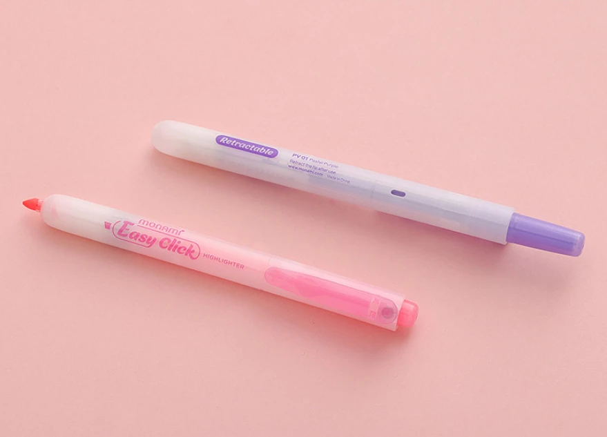 (Monami) EasyClick Highlighter Set -12 Colours