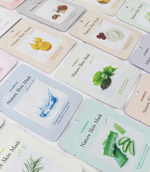 Foodaholic Nature Skin Mask (Each Type with 4 Sheets)