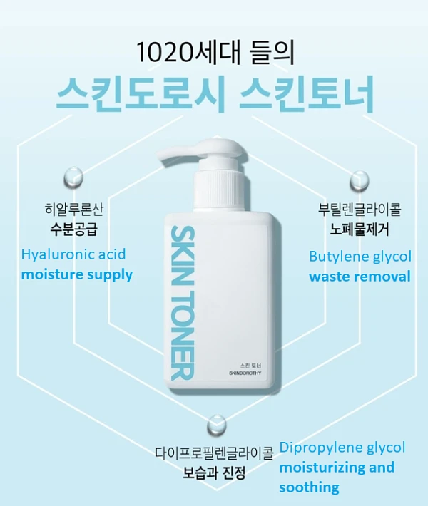 (Skin Dorothy) Toner & Cream Set