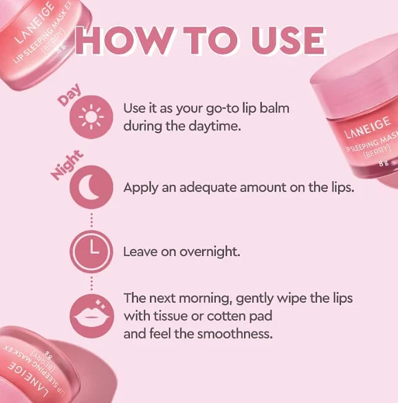(Laneige) Lip Sleeping Mask – Berry